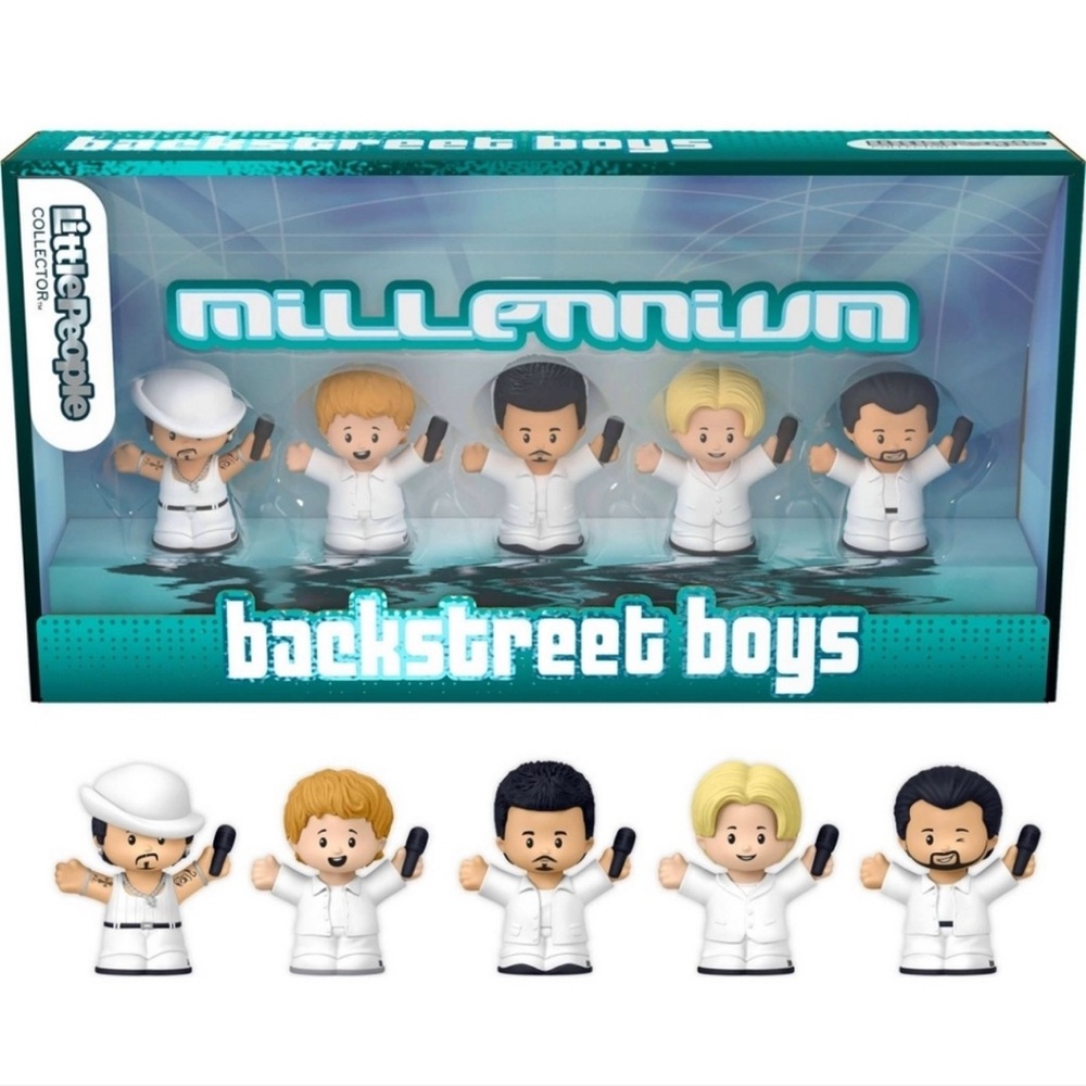 Fisher Price Little People Backstreet Boys Millennium Collector Set New In Box